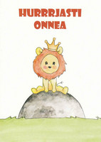 Hurrrjasti onnea - leijona