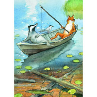 Tommi Nordgren - Animals fishing