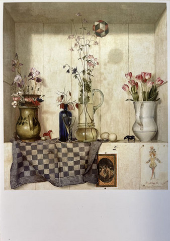 Flowers in vases
