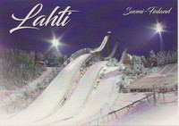 Lahti ski jumping hills