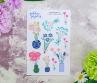 Pikku paperi - Bouquets (sticker sheet)