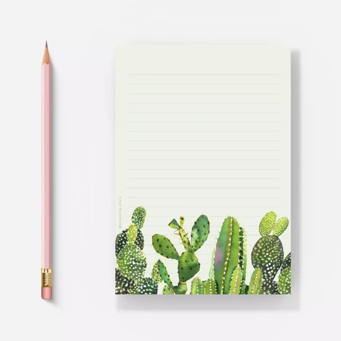 Penpaling Paula - Cactus -notepad (A5, 25s)