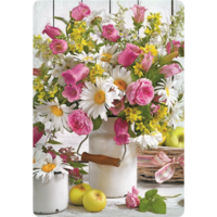 Summer flower vase