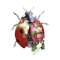 Flower ladybug
