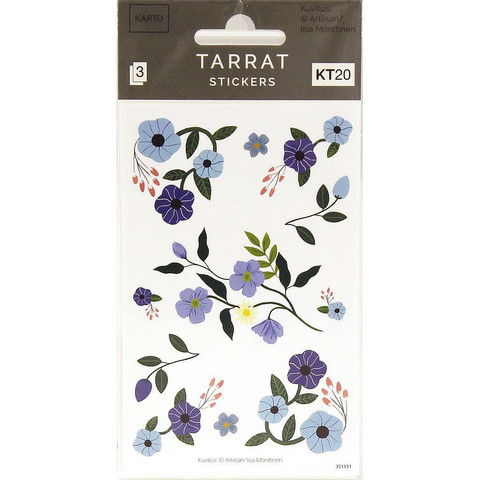 Flower-stickers (3 sheets) - Artiisan #2