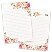 Little Lefty Lou - Vintage flower -notepad (A5, 50s)