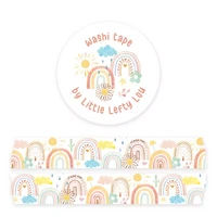 Little Lefty Lou washiteippi - Sateenkaari (1.5cm x 10m)