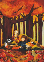 Esther Bennink -  Stories of the woods (12x16,8cm)