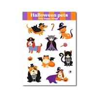 Only Happy Things - Halloween lemmikit (A6 tarra-arkki)