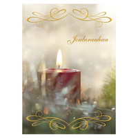 Christmas postcard - The atmosphere of the flame #20