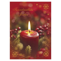 Christmas postcard - The atmosphere of the flame #24