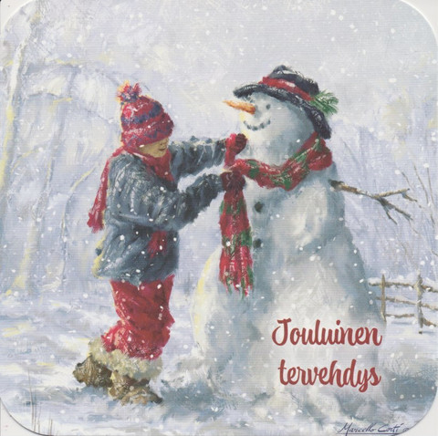 Joulukortti - Joulun hetkiä (14x14cm) #4