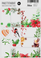 Christmas label stickers / Natali Kit