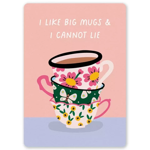 Little Lefty Lou - I like big mugs