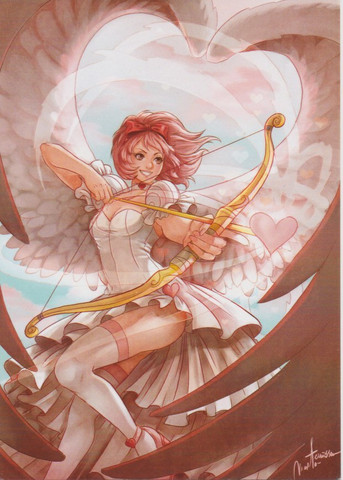 Dreamchaserart - Valentine angel