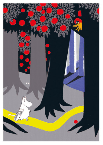 Moomin in the forest