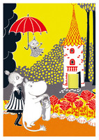 Moomin house and roses
