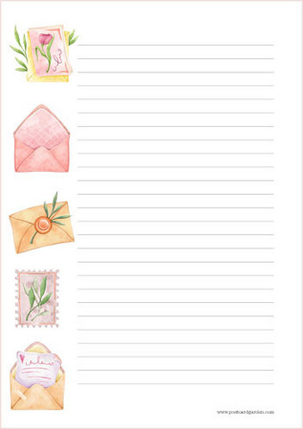 Mail - writing papers (A4, 10s) #2