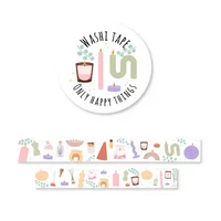 Only Happy Things washitape - Home scents (1.5cm x 10m)