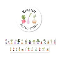 Only Happy Things washiteippi - Kasveja (1.5cm x 10m)