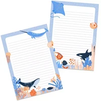 Muchable - Ocean -notepad (A5, 50s)