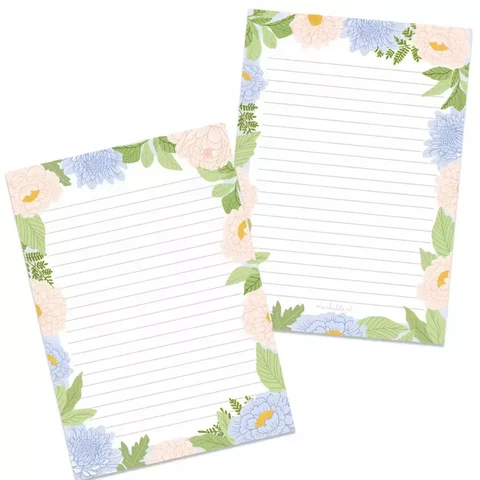 Muchable - Flower notes -notepad (A5, 50s)