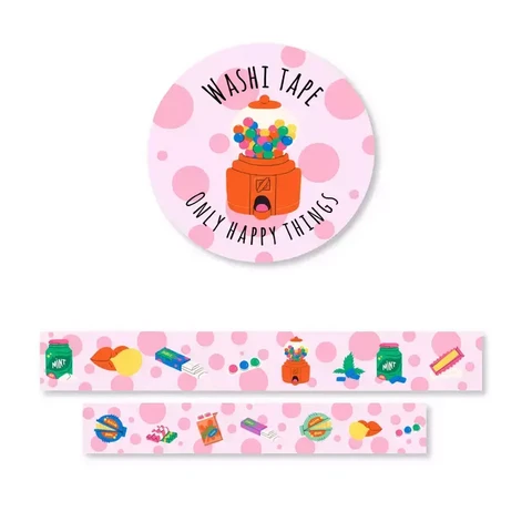 Only Happy Things washiteippi - Purkka (1.5cm x 10m)