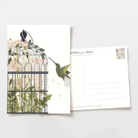 Wildblumen Atelier - Kukat lintuhäkissä ja kolibri