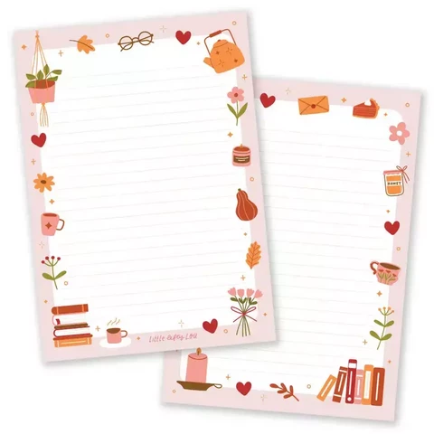Little Lefty Lou - Hygge time -notepad (A5, 50s)