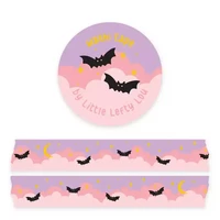 Little Lefty Lou washitape - Bats In The Clouds (1.5cm x 10m)