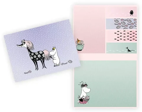 Notepads Moomin - Primadonna and Snorkmaiden