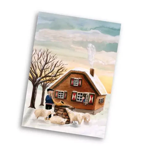 Esther Bennink - Midwinter horn (12x16,8cm)