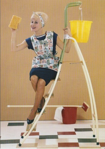 Cleaning lady