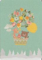 Bear, fox and deer ballooning