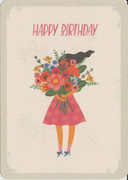 Flowers surprise for birthday