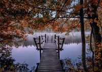 Autumn pier