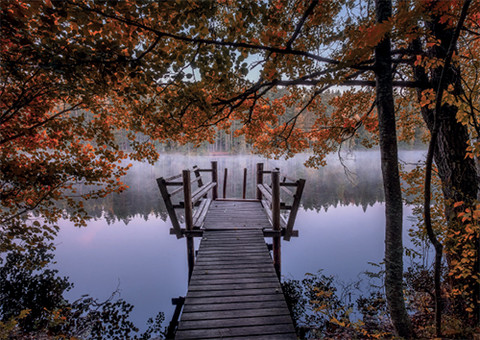 Autumn pier