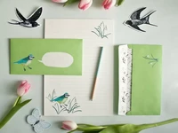 Letterset - Katja Rub - Blue tit (A4, 25s+10e)