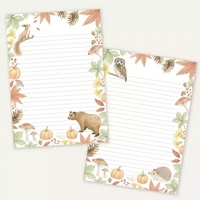 Appeloogje - Autumn -notepad (A5, 50s)
