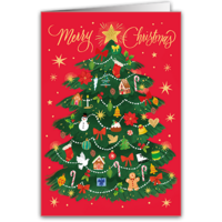 Merry Christmas (17.5x12cm, incl. envelope)