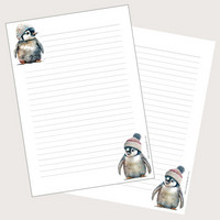 Pingviini #3 - kirjepaperit (A4, 10s)