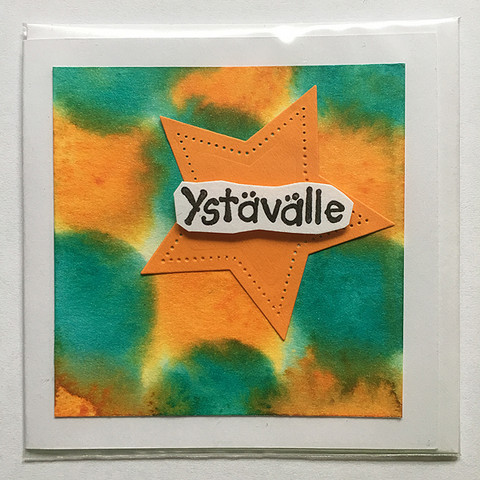 Handmade card to friend #2