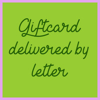 Gift card delivered as letter - 30€