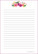 Ruusut - kirjepaperit (A5, 10s) #2