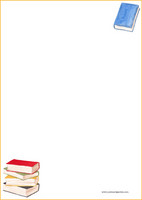Books - writing papers (A5, 10s) #1