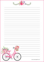 Bicycle - writing papers (A5, 10s) #2