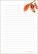 Autumn branch - writing papers (A4, 10s) #2