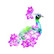 Flower peacock