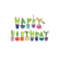 Happy birthday -cactuses