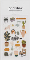 Printlife - Garden (washi sticker sheet)